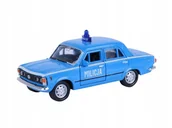 Akcesoria do fotelików - Model samochodu 1:34 PRL FIAT 125p MILICJA - miniaturka - grafika 1
