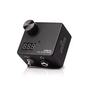 Zasilacz do maszynek do tatuażu Arena AP-2 P1300-1, czarny - Pozostałe urządzenia kosmetyczne - miniaturka - grafika 1