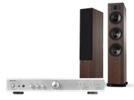 Zestawy stereo - Rotel A11 MkII (srebrny) + Tesi 6 (mokka) - miniaturka - grafika 1