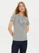 Koszulki i topy damskie - Guess T-Shirt W4BI16 I3Z14 Szary Regular Fit - miniaturka - grafika 1