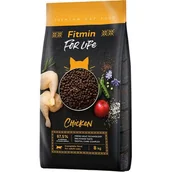 Sucha karma dla kotów - Karma dla kota FITMIN For Life Adult Kurczak 8 kg - miniaturka - grafika 1