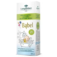Kosmetyki kąpielowe dla dzieci - Langsteiner Kids Bąbel Płyn do kąpieli dla dzieci na zatkany nosek od 2 lat, 400 ml - miniaturka - grafika 1