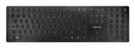 Klawiatury - CHERRY KW 9100 SLIM Wireless + Bluetooth QWERTY Portugalski Czarny, Szary JK-9100PO-2 - miniaturka - grafika 1