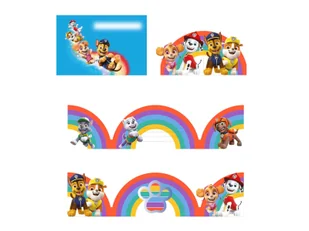 Zaproszenia urodzinowe Psi Patrol - 8 szt. - Kartki okolicznościowe i zaproszenia - miniaturka - grafika 1