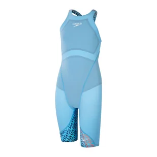 Strój startowy pływacki dla dziewczynki Speedo LZR Ignite Kneeskin - Stroje kąpielowe dla dziewczynek - miniaturka - grafika 1