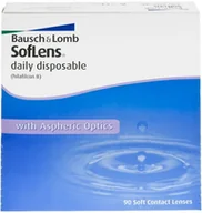 Soczewki kontaktowe - Bausch&Lomb SofLens daily disposable, 90 szt. - miniaturka - grafika 1