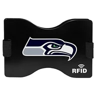 Portfele - Siskiyou Sports Seattle Seahawks portfel RFID, czarny, jeden rozmiar - miniaturka - grafika 1
