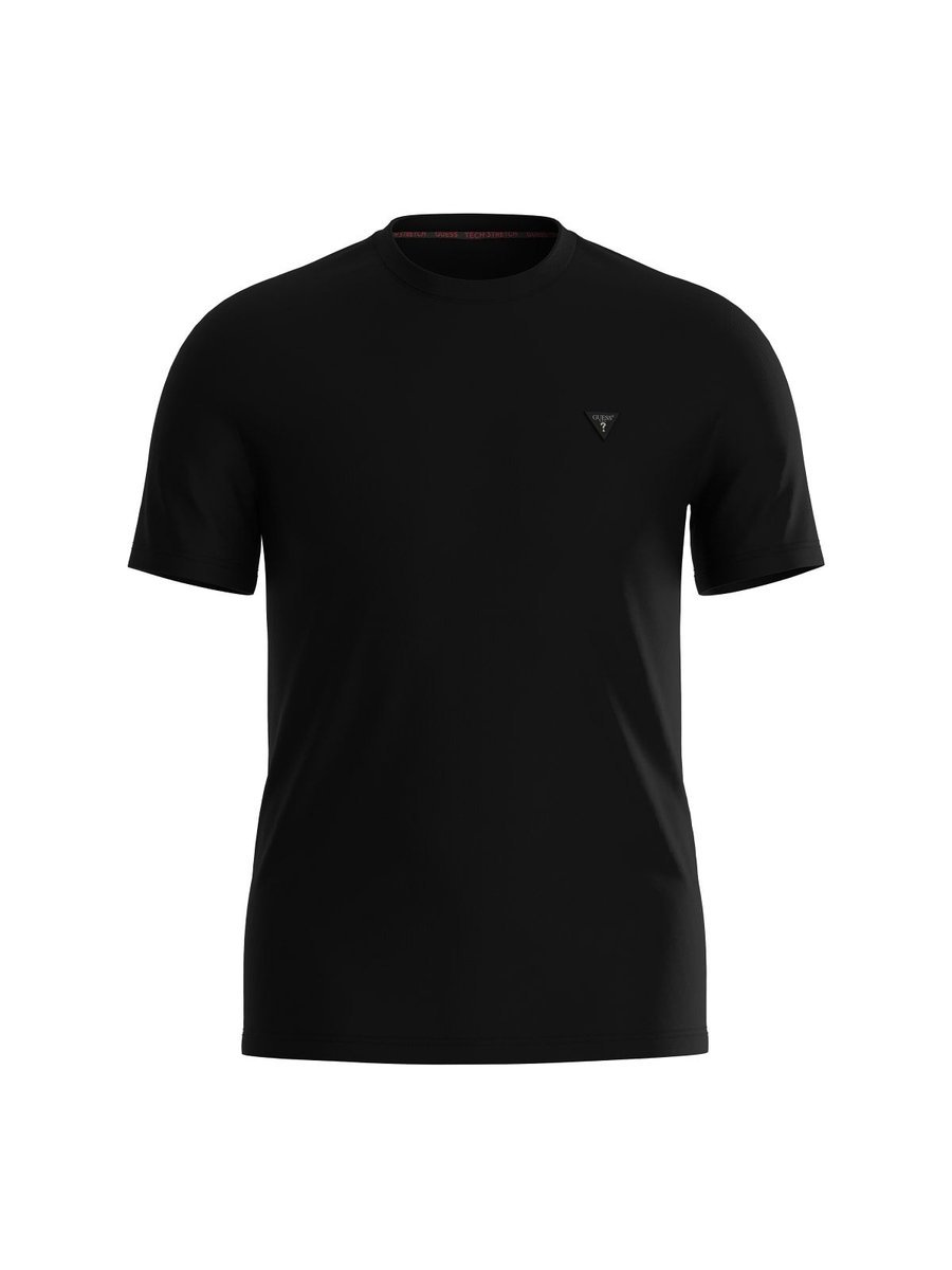 t-shirt uomo guess m3yi45 kbs60 new tech tee jblk jet black