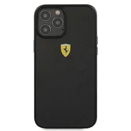 Etui i futerały do telefonów - Ferrari on Track Carbon etui na iPhone 12/12 Pro czarne - miniaturka - grafika 1