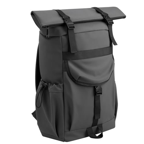 Cozary Rolltop plecak dla kobiet i mężczyzn, wodoszczelny plecak na laptopa z kieszenią na laptopa o przekątnej ekranu 16