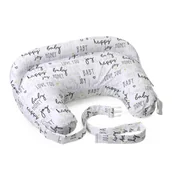 Koce i narzuty dla dzieci - Poduszka do karmienia Boppy Deluxe Hello Baby - miniaturka - grafika 1