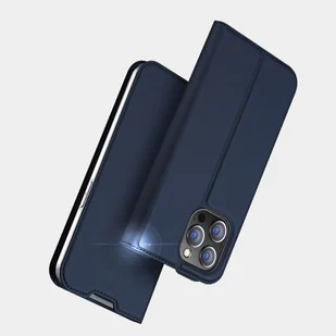 Dux Ducis Skin Pro kabura etui pokrowiec z klapką iPhone 14 Pro Max złoty - Etui i futerały do telefonów - miniaturka - grafika 15