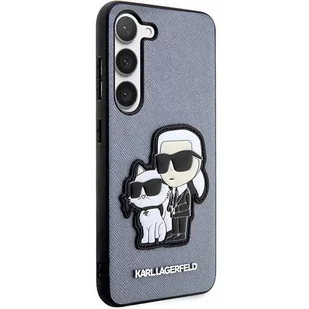 Karl Lagerfeld KLHCS23MSANKCPG S23+ S916 hardcase szary/grey Saffiano Karl & Choupette - Etui i futerały do telefonów - miniaturka - grafika 4