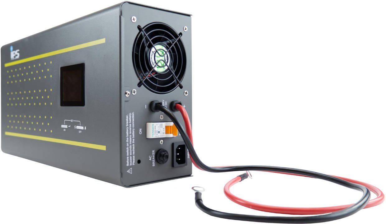 UPS IPS IPS300-SIN-WM-F2: IPS home inverter 300W 230Vac/12Vdc/230Vac obudowa wisząca, 2x gniazda unischuko