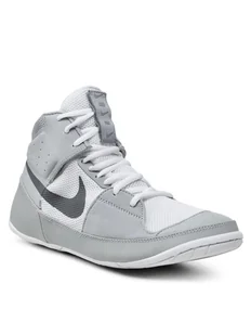 Nike Buty bokserskie Fury AO2416 101 Szary - Kimona, stroje i obuwie - miniaturka - grafika 1