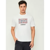 Koszulki męskie - Napapijri T-shirt S-DRAPEAU SS Relaxed fit - miniaturka - grafika 1
