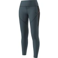Spodnie sportowe damskie - Dynafit Spodnie do biegania damskie Warm Ultra Tights W Cinder - miniaturka - grafika 1