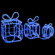 Oświetlenie świąteczne - vidaXL vidaXL Dekoracja świąteczna, prezenty, 180 LED, do domu i ogrodu - miniaturka - grafika 1