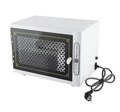 Pozostałe urządzenia kosmetyczne - Podgrzewacz ręczników 208A sterylizator UV typ C z drzwiczkami dezynfekcja salon kosmetyczny fryzjerski barberski masaż SPA - miniaturka - grafika 1