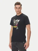 Koszulki męskie - Etnies T-Shirt Puma 4130004126 Czarny Regular Fit - miniaturka - grafika 1