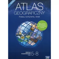 Nauki przyrodnicze - Atlas geograficzny 5-8 Polska, kontynenty, świat - Wysyłka od 4,59 - miniaturka - grafika 1