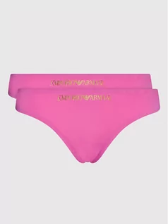 Majtki damskie - Emporio Armani Underwear Komplet 2 par fig klasycznych 163334 2R384 05873 Różowy - grafika 1