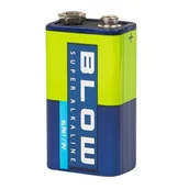 Baterie i akcesoria - Blow Bateria SUPER ALKALINE 9V 6LR61 bl 82-574# - miniaturka - grafika 1