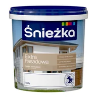 Farby zewnętrzne - Śnieżka Farba Extra Fasadowa biały 1 l - miniaturka - grafika 1