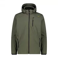 Kurtki męskie - CMP, Kurtka męska z zamkiem błyskawicznym, męska, zielona (Oil Green), 48 - miniaturka - grafika 1
