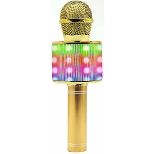 Manta Głośnik mobilny MIC20-GL z mikrofonem Złoty - Akcesoria do MP3 - miniaturka - grafika 1
