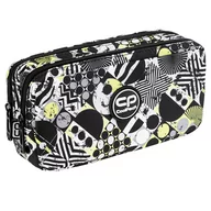 Piórniki - Piórnik Szkolny Dwukomorowy Coolpack Primo Tic Tac F105746 - miniaturka - grafika 1