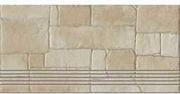 Płytki ceramiczne - Gres szkliwiony stopnica PERSEO beige mat 29,8x59,8 gat. I - miniaturka - grafika 1