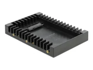 Akcesoria do komputerów stacjonarnych - DeLOCK Installation Frame for 2.5″ SATA drive 8,89 cm (3.5") Taca napędu pamięci masowej Czarny - miniaturka - grafika 1