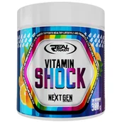 Witaminy i minerały dla sportowców - Real Pharm Vitamin Shock 300g - miniaturka - grafika 1
