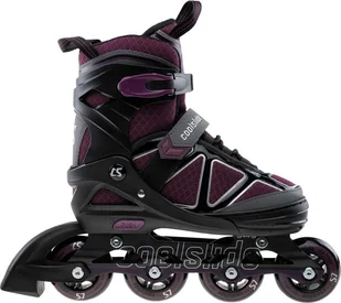 Rolki CoolSlide Butters YB rekreacyjne regulowane czarne r. 35-38 - Rolki - miniaturka - grafika 1