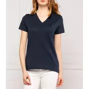 Koszulki i topy damskie - Tommy Hilfiger T-shirt HERITAGE | Regular Fit - miniaturka - grafika 1