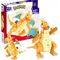 Klocki - Mega Construx Klocki Pokemon Dragonite 387 Elementów (Prezent) - miniaturka - grafika 1