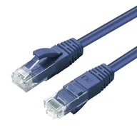 Kable miedziane - Microconnect MC-UTP6A003B kabel sieciowy Niebieski 0,3 m Cat6a U/UTP (UTP) MC-UTP6A003B MC-UTP6A003B - miniaturka - grafika 1