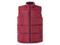 Kamizelki męskie - LIVERGY® Kamizelka pikowana męska, wiatroszczelna (L (52/54), Czerwony) - miniaturka - grafika 1