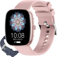 Smartwatch - Gravity GT18-3 Granatowy, Różowy - miniaturka - grafika 1