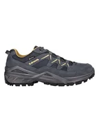 Buty trekkingowe damskie - LOWA Buty turystyczne "Sirkos Evo GTX Lo" w kolorze granatowym - miniaturka - grafika 1