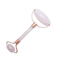 Akcesoria medycyny naturalnej - Kwarcowy wałek do masażu, roller do twarzy - dwustronny - Wschód - miniaturka - grafika 1