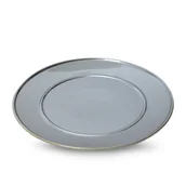 Tace i patery - Patera Dekoracyjna Ceramiczna Simona 30X30 Oliwkowa - miniaturka - grafika 1