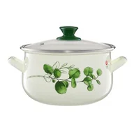 Garnki - Garnek EMALIA OLKUSZ Pyza Eukaliptus 22 cm - miniaturka - grafika 1