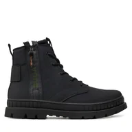 Buty zimowe męskie - Kozaki Bugatti 321-AGB33-5900 Czarny - miniaturka - grafika 1
