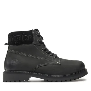 Trapery Wrangler Arch 20243041 Czarny - Botki męskie - miniaturka - grafika 1