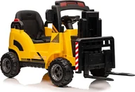 Jeździki dla dzieci - Lean Cars Jeździk WH101 Żółty - miniaturka - grafika 1