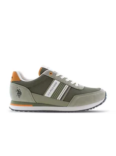 U.S. Polo Assn. Sneakersy w kolorze zielonym - Trampki męskie - miniaturka - grafika 1