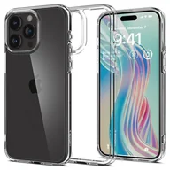 Etui i futerały do telefonów - Spigen Ultra Hybrid do iPhone 15 Pro Max crystal clear - miniaturka - grafika 1
