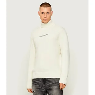 Guess Jeans Golf z dodatkiem wełny - Swetry męskie - miniaturka - grafika 1